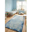 Tapis oriental bleu 5 x 8