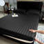 Aspire Homeware Luxury 40cm Deep Striped Fitted Sheet for Hotel Style Bedroom Comfort-2063370017-2063370018