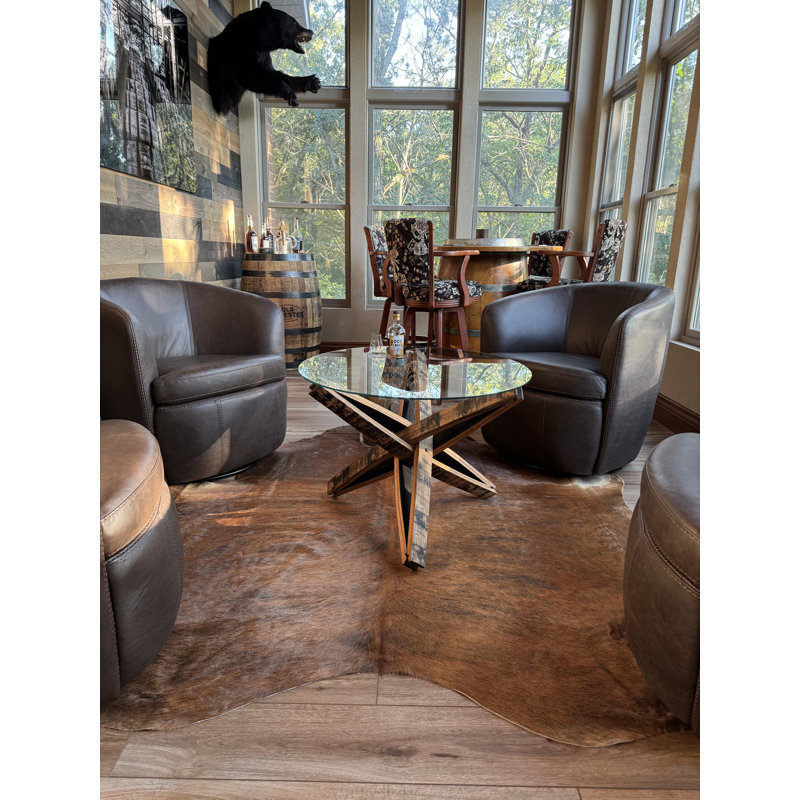 Table basse Avilez Bourbon Barrel Stave