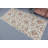 Bohemian Floor Decor: Elegant Cream Vintage Turkish Accent Rug with Floral Pattern for Elegant Home Decoration