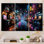 Neon Arcade Video Game Dream - Art mural de jeux vidéo