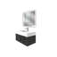 Ensemble de meuble-lavabo simple 36 po avec miroir Modern-83099331-83099334-83099337