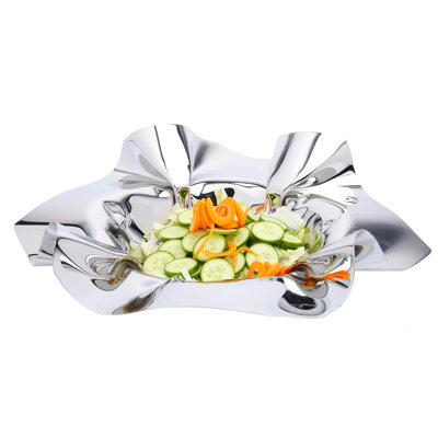 Mercer41 Basham Stainless Steel Serving Bowl