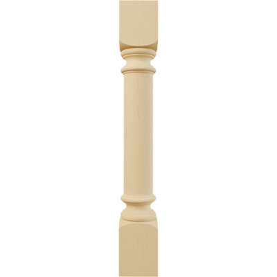 Colonne d'armoire traditionnelle (bloc supérieur: 6 po)