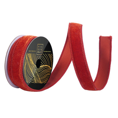  1" x 10yd Pewter Wired Ribbon. Pewter backing.
