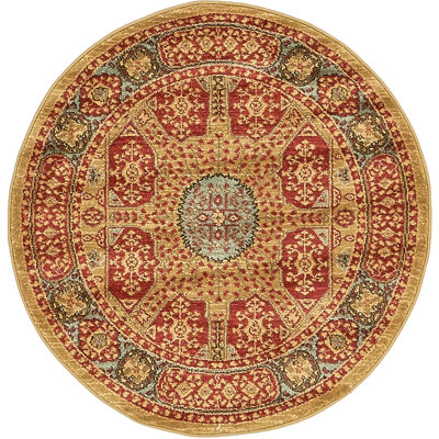 Tapis oriental rouge Ophelia