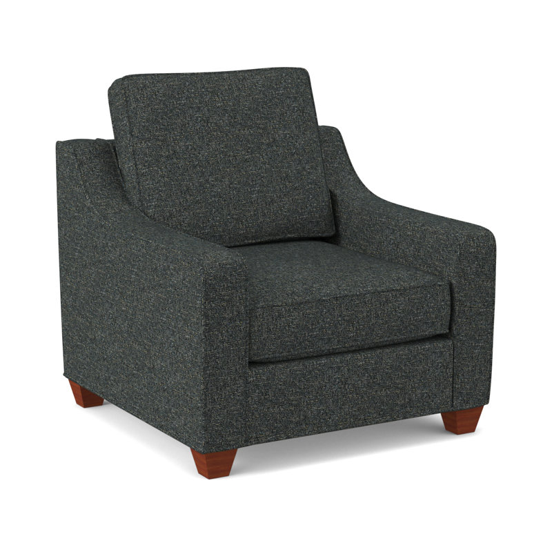 Fauteuil large de 34 po Clark, BM cerise, Connelly Crow