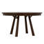 Hudson Valley Round Walnut Wood Dining Table