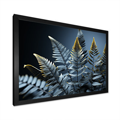 " Fern Fronds In Green I "