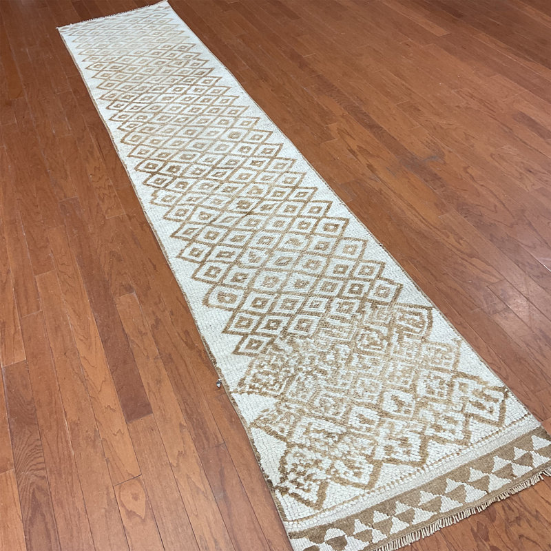 Dakota Fields Handmade Turkish Oushak Wool Runner