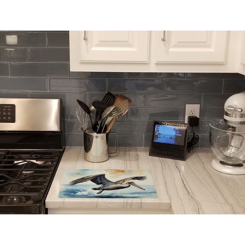 Pelican Diving Glass Cutting Board