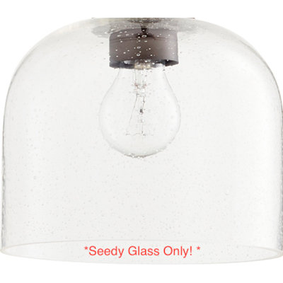 6.5 in. H x 5.5 in. W Glass Novelty Lamp Shade