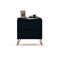 Table de chevet 2 tiroirs Mid-Century moderne bleu Rockefeller-951335396