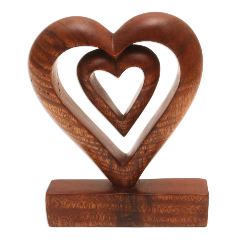 Astrology & Stars Wood Garden Statue