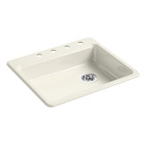 Riverby 25" L x 22" W Drop-In Kitchen Sink