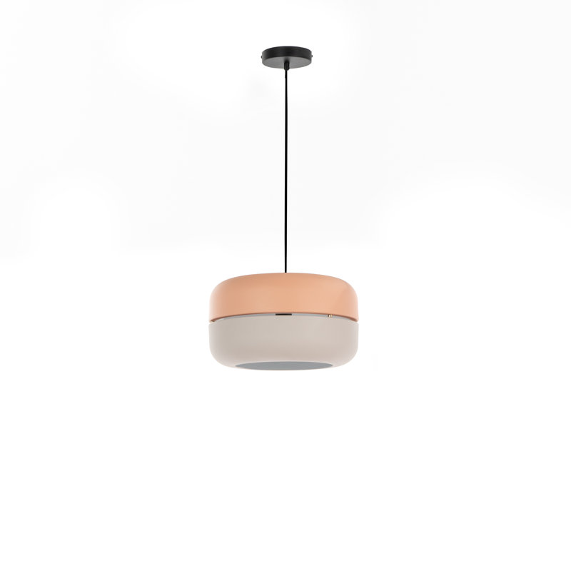 Derlyum 1 - Light Black Single Pendant