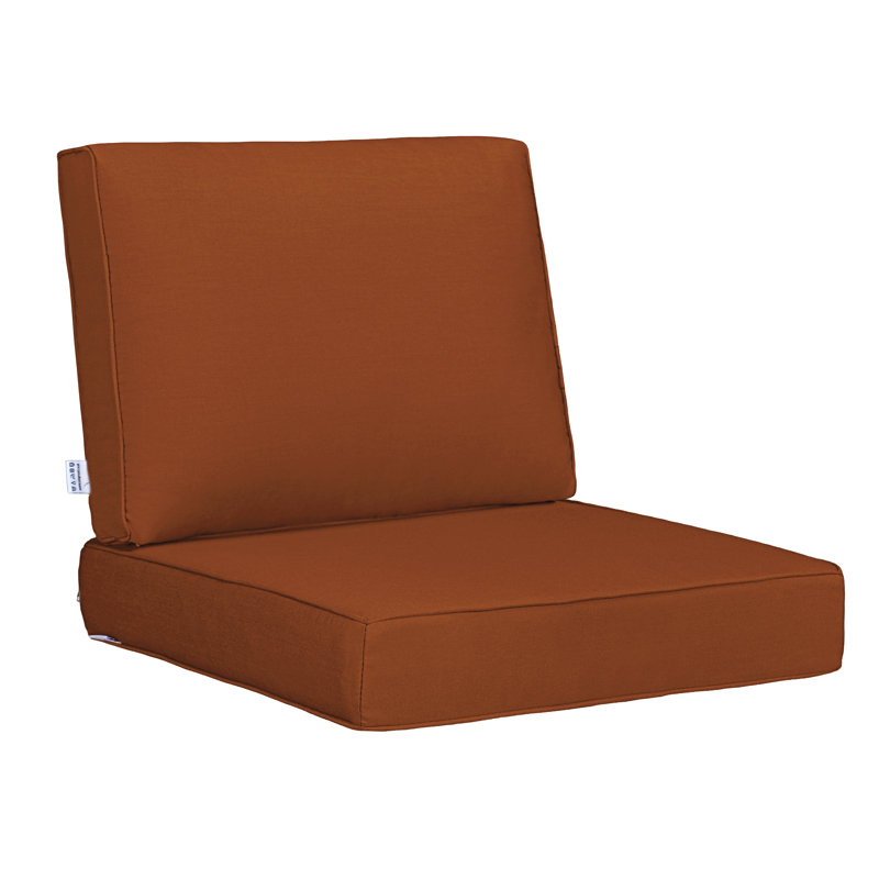 Meridian Outdoor Seat/Back Cushion, Green, Polyester