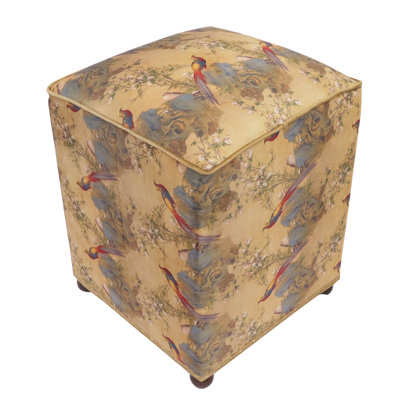 Koralie Velvet Pouf