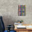  «Scaffold In Color 1» par Laura Gibson, art mural sur toile, 12 po x 18 po