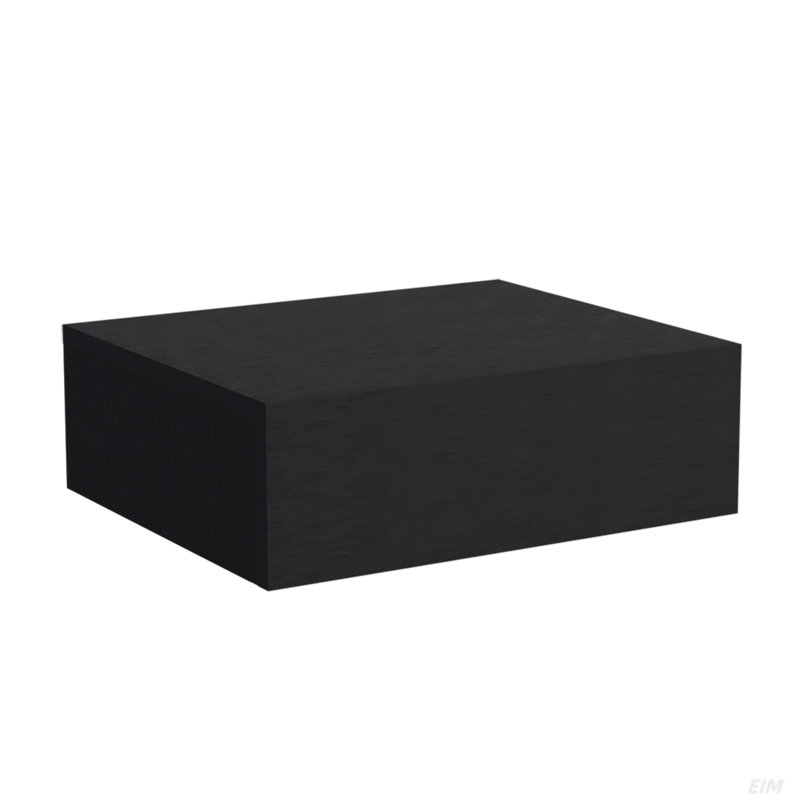 Floating Nightstand , End Table, Side Table Wall-Mounted With Drawer , Black