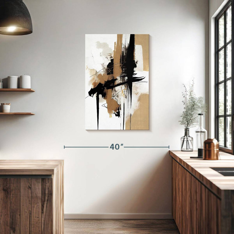 Avery Minimalist Dynamic Abstract, 36" H x 24" W