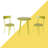 Dunwich 2 - Person Patio Dining Set with Round Table-1804012578