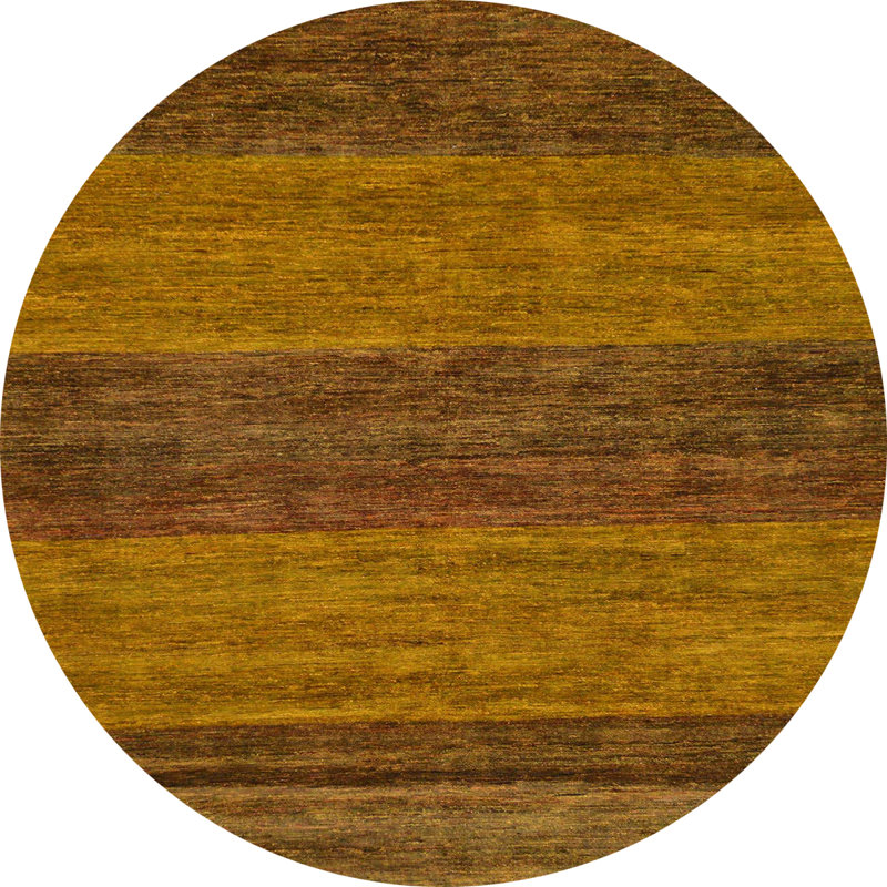 Abstract Indoor Rug, Round 8'