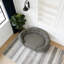 OVERSIZED Size Oval Semi-Enclosed Dog Sofa - Durable Linen Material-102448133