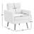 Estes 28.7" Mid-Century Modern Upholstered Accent Chair-166043248