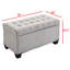 Storage Chest For Home - Grey, 16.1 X 29.9 15.7 Inches, Space Saving Solution Versatile Living Room Table With 16 30 Functional