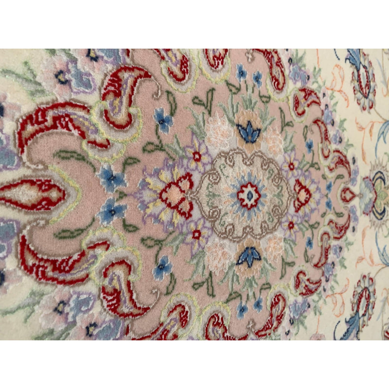 Oriental Area Rug in Ivory