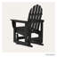 Fauteuil oscillant classique POLYWOOD Adirondack-833306