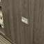 Mini-crédence en L pour porte de bureau en L