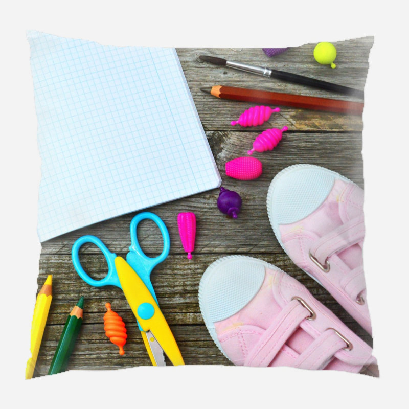Coussin décoratif Zumwalt, Microsuède, Intérieur