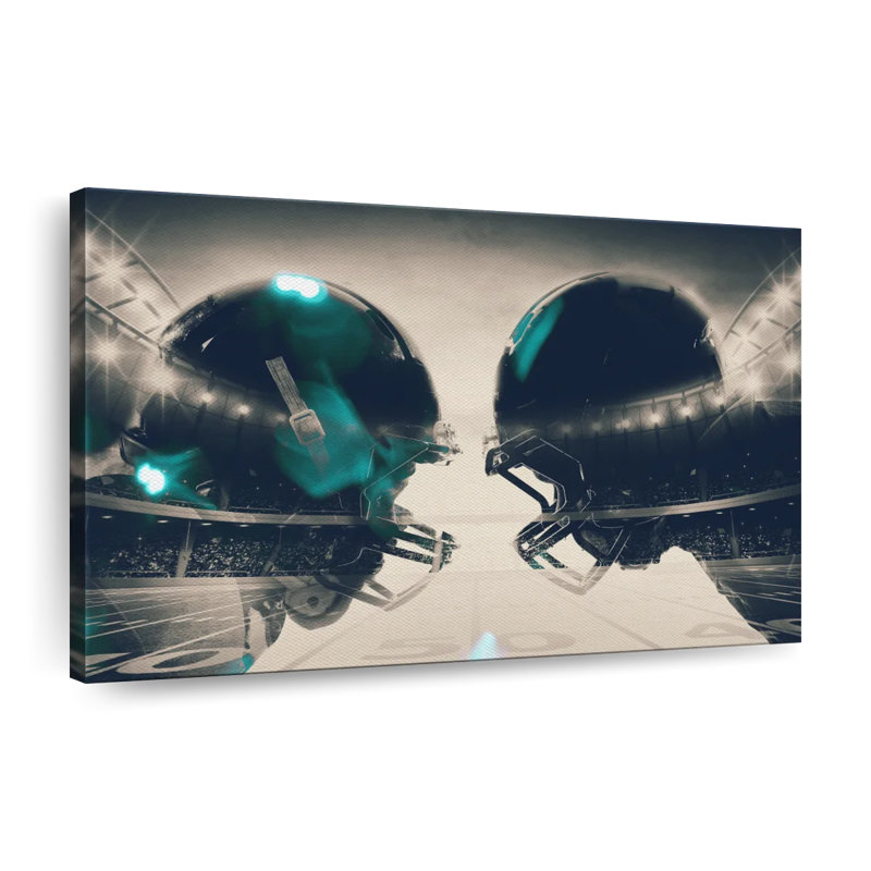 Football Clash, reproduction sur toile, H 8 po x l 12 po x P 1 po