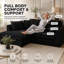 4 Seater Corduroy Sofa & Chaise-135004216