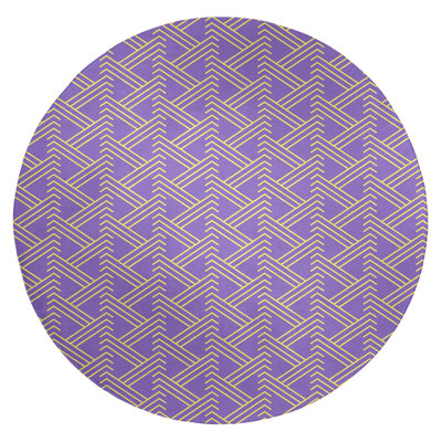 Chenille Geometric Indoor Rug