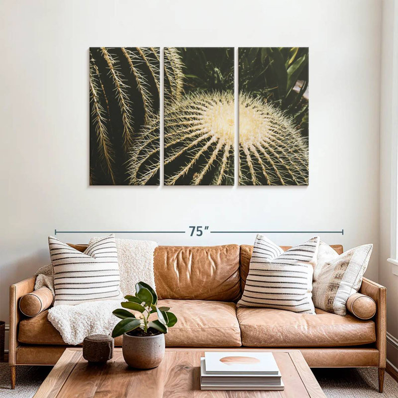 Harnek Barrel Cactus, 36" H x 57" W