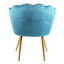 Octavius Velvet Barrel Chair-1706216567