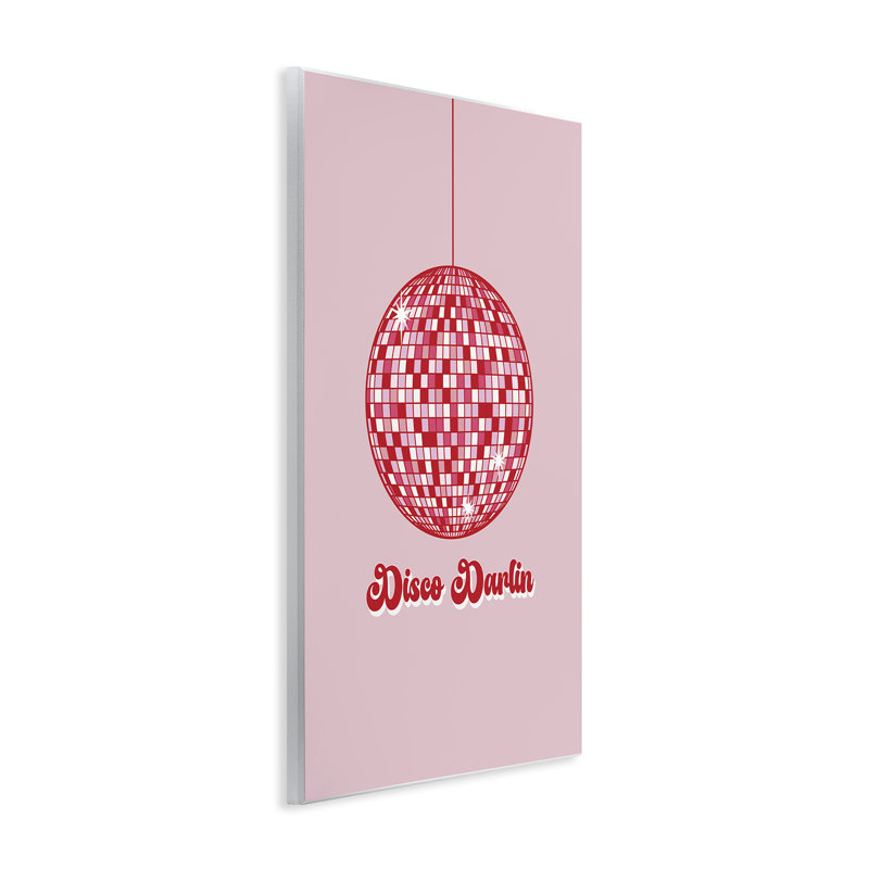 «Retro Disco Darlin Wall Art» par JJ Design House, LLC., H 15 po x l 10 po