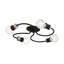 Plafonnier encastré grand 4 lumières 16 po Tatsue-1728049191