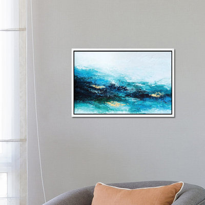 Flourishing Wave 1 Piece Wall Art on Canvas