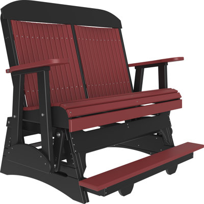 Banc d'extérieur coulissant en polywood