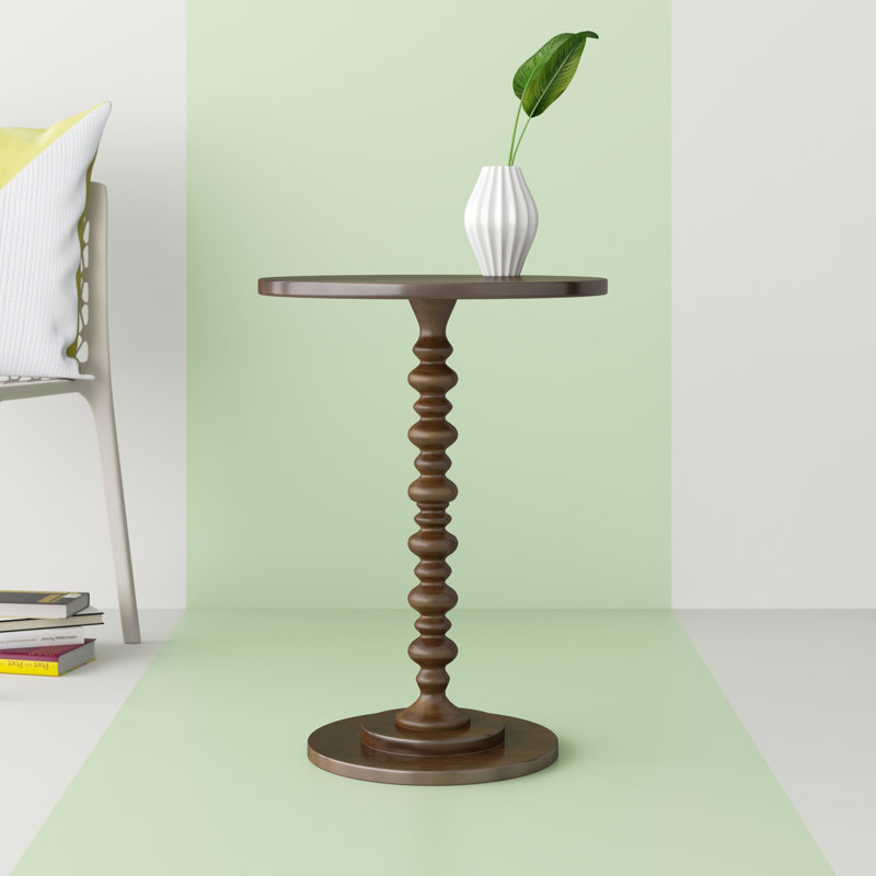 Pettegrow Spindle End Table, Espresso