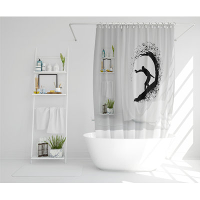 Brynn Polyester Shower Curtain Set