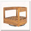 Fauteuil club d'extérieur pivotant en bois-770063741