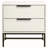 2-Drawer Nightstand Bedside Table