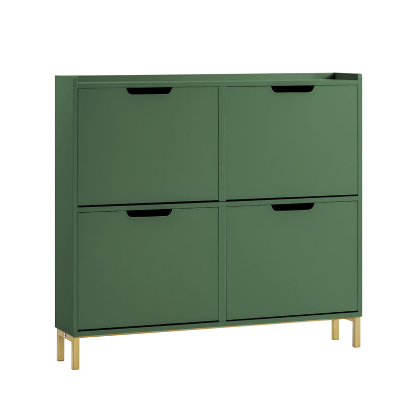 Oshiro 8 Pair Shoe Tipper, Dark Green