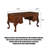 American Retro Solid Wood Computer Desk-1297946727