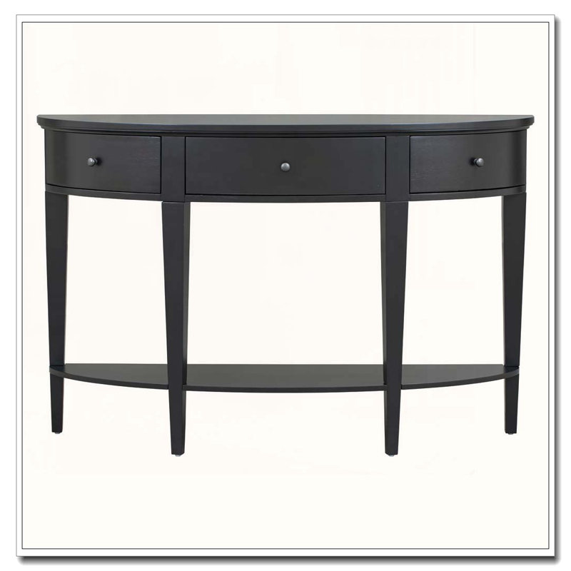 Canapé console Modern, Noir